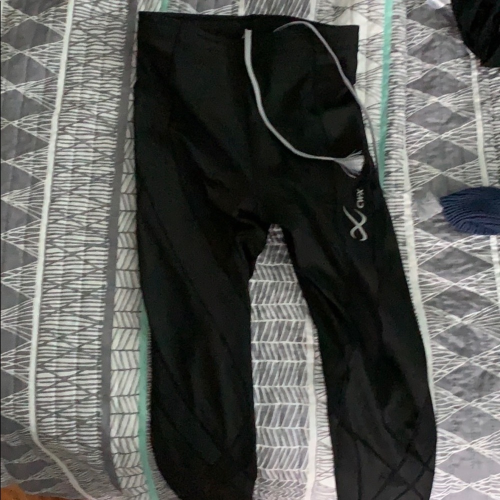 CW-X running compression tights, full length